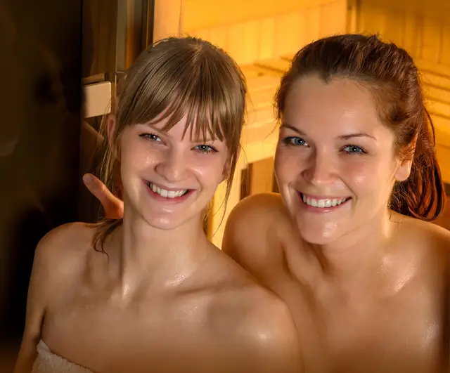 Ladies first! Damensauna. Erholung pur!