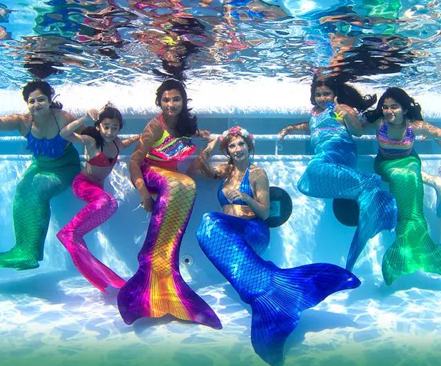Meerjungfrauen Schule (Anfängerkurs mit Unterwasserfotograf)